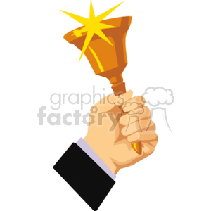 hand hands bell bells education school Education040.gif Clip Art ring timer finished back to school cartoon  