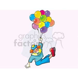   circus clown clowns juggling juggle ball balls balloon balloons Clip Art Entertainment 
