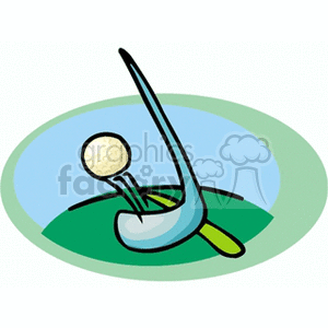 golf clipart. Commercial use image # 139805