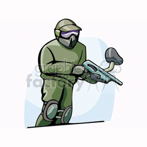 paintball4 clipart. Commercial use image # 139878