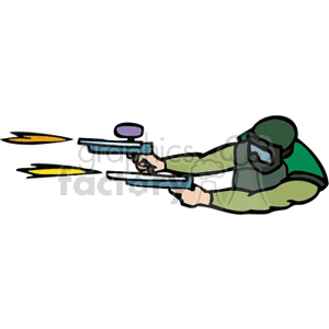 paintballplayer3121 clipart. Royalty-free image # 139894