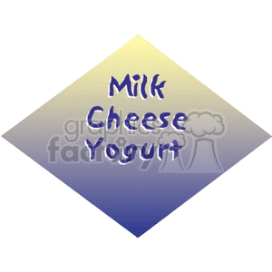   milk cheese yogurt food groups  FOODGROUPS04.gif Clip Art Food-Drink 
