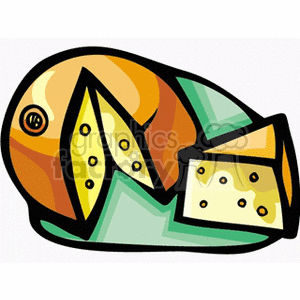   food cheese dairy  cheese3.gif Clip Art Food-Drink 