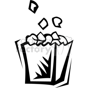   popcorn food movie movies  popcorn300.gif Clip Art Food-Drink 