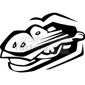 sandwich301 clipart. Royalty-free image # 140772