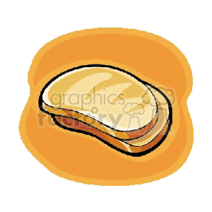   food bread sliced slice slices  toasts.gif Clip Art Food-Drink Bread 