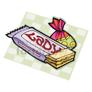 candy bar clipart. Royalty-free image # 141485