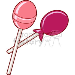 food candy sweets junkfood sucker suckers  candy202.gif Clip Art Food-Drink Candy lollipop lollipops pink