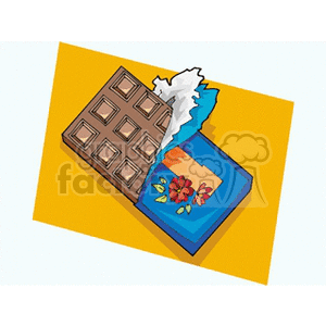 food candy sweets junk+food chocolate candy+bar Clip+Art