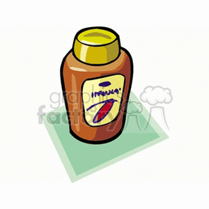   food sweets junkfood chocolate jar jars  chocolatecreme.gif Clip Art Food-Drink Candy 