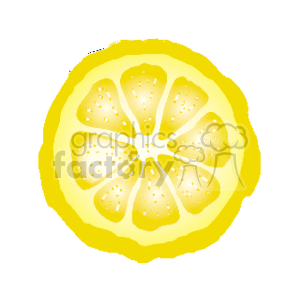 lemon_slice clipart. Royalty-free image # 142006