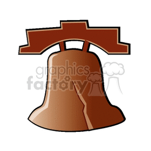 Liberty bell clipart. Commercial use image # 142415