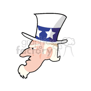 Uncle Sam clipart. Commercial use image # 142417