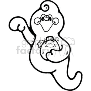 ghost009_PRb clipart. Commercial use image # 144901