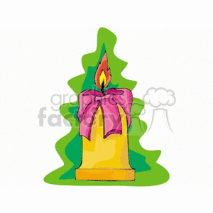   new year years holidays christmas bulb candle candles decoration decorations  newyearcandle121.gif Clip Art Holidays New Years 
