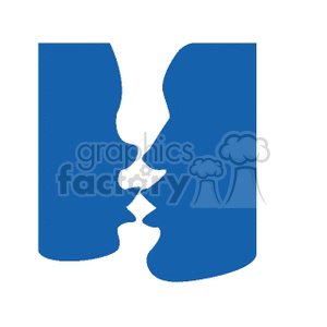 the kiss clipart. Royalty-free image # 145726
