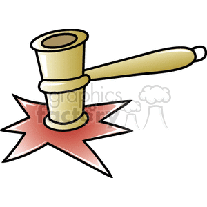   hammer hammers judge law court judges criminal  FMM0102.gif Clip Art Household 