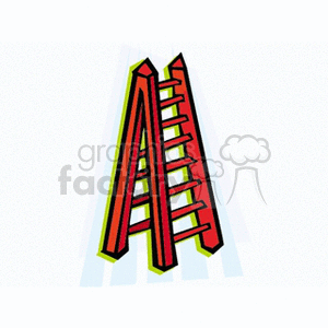  ladder ladders tools  stepladder.gif Clip Art Household 