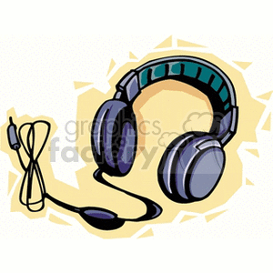 earphone5 clipart. Commercial use image # 147211