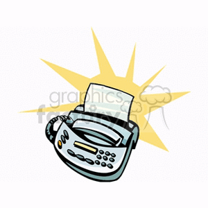 fax clipart. Royalty-free image # 147217