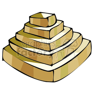 pyramid clipart. Royalty-free image # 148872