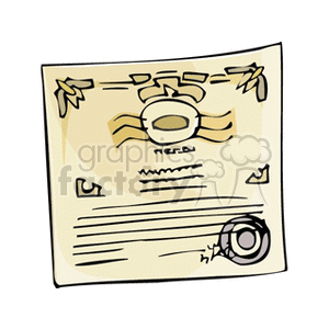   title titles deed certificate certificates paper document documents file files papers  commonshares.gif Clip Art Money 