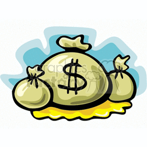 moneybags121 clipart. Royalty-free image # 149892