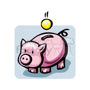  piggy bank banks save money coin coins pig pigs animals  moneybox121.gif Clip Art Money 