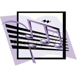   music note notes songs song book books  notes4.gif Clip Art Music 