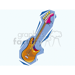 bassguitar clipart. Royalty-free image # 150571