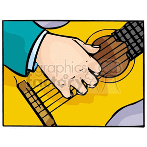 fingerboardhand2 clipart. Commercial use image # 150589