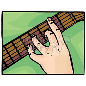   music instruments guitar guitars hand hands finger fingers  fingerboardhand6.gif Clip Art Music Strings 