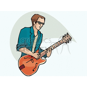 guitarist7 clipart. Commercial use image # 150619