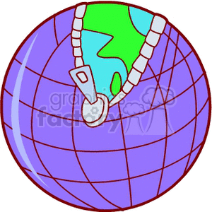   earth zipper world globe globes zippers planet planets  world700.gif Clip Art Nature 