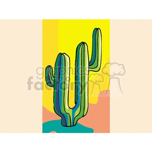   plant plants desert cactus cactuses  cactus261312.gif Clip Art Nature Plants 