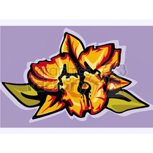 orchid20 clipart. Royalty-free image # 152259
