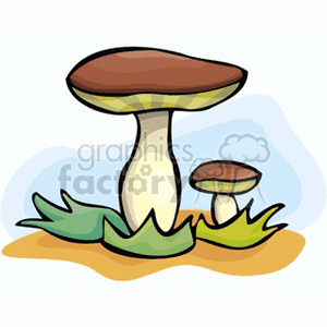 mushrooms clipart. Commercial use image # 152545