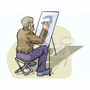 artist2 clipart. Royalty-free image # 153808
