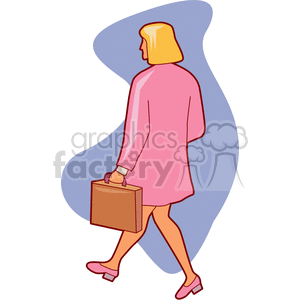  saleslady women lady girl girls business suits working breifase breifcases  businesswoman303.gif Clip Art People 