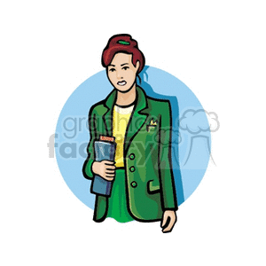 businesswoman7 clipart. Commercial use image # 153930