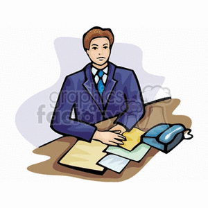 manager13 clipart. Royalty-free image # 154670