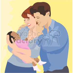   family people families baby babies adoption parents parent mom dad love life  adoption001.gif Clip Art People Family 