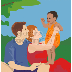   family people families baby babies adoption parents parent mom dad love life Clip Art People Family 