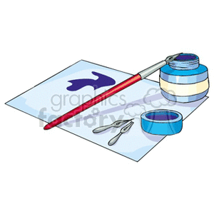 indianink clipart. Commercial use image # 160246