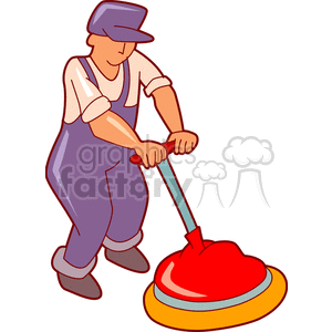 janitor300 clipart. Commercial use image # 160252