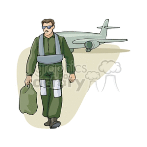 testpilot clipart. Commercial use image # 160508