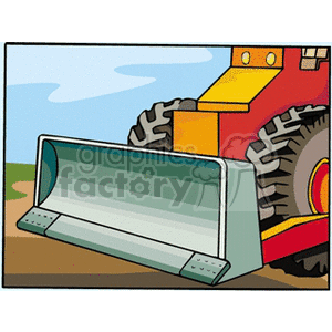 tractor clipart. Royalty-free image # 160512