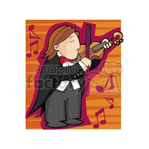 violinist121 clipart. Commercial use image # 160518
