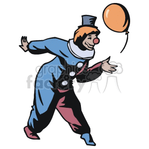 Clown clipart. Commercial use image # 160586