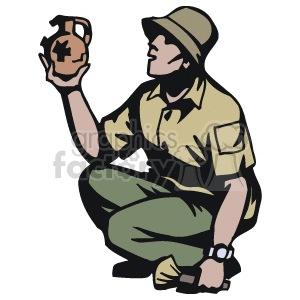 archaeologist clipart.